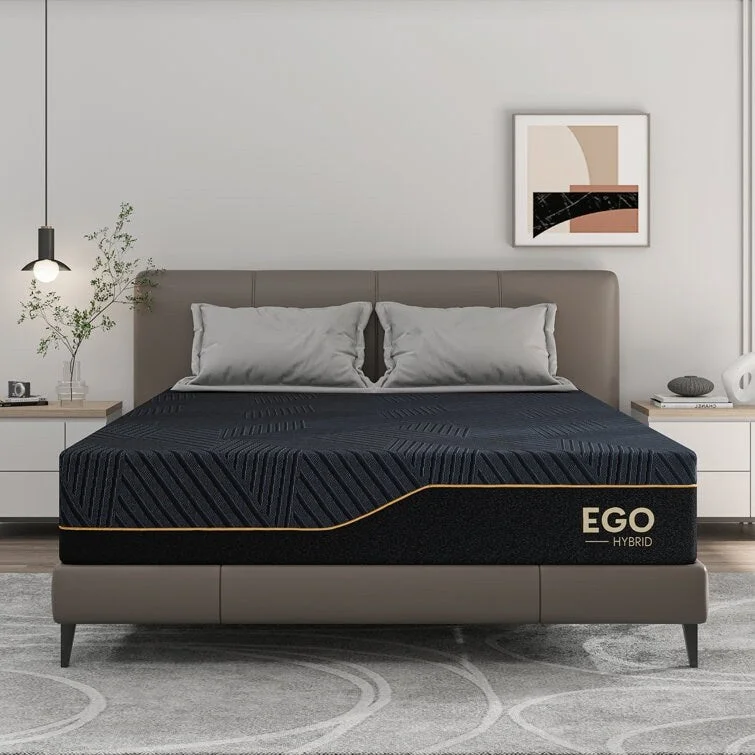 Queen - size mattresses for couples and standard bedroomsOrganic cotton mattresses for a chemical - free sleep surface14" Medium Copper Infused Hybrid Mattress Queen - size mattresses for couples and standard bedroomsOrganic cotton mattresses for a chemical - free sleep surface14" Medium Copper Infused Hybrid Mattress