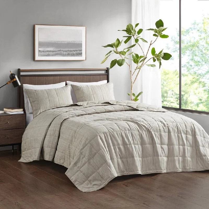 Cotton blankets for breathability and a lightweight feelCashmere blankets for ultimate softness and luxury3pc Full/Queen Striated Cationic Dyed Oversized Quilt Set Natural Cotton blankets for breathability and a lightweight feelCashmere blankets for ultimate softness and luxury3pc Full/Queen Striated Cationic Dyed Oversized Quilt Set Natural