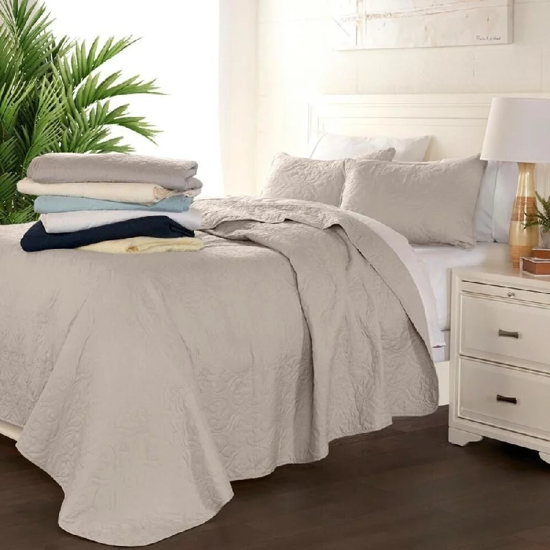 Linen blankets with a rustic and textured lookBamboo fiber blankets with natural antibacterial properties3pc King/Cal King Luxury Damask Quilted Coverlet Set Ash Grey Linen blankets with a rustic and textured lookBamboo fiber blankets with natural antibacterial properties3pc King/Cal King Luxury Damask Quilted Coverlet Set Ash Grey