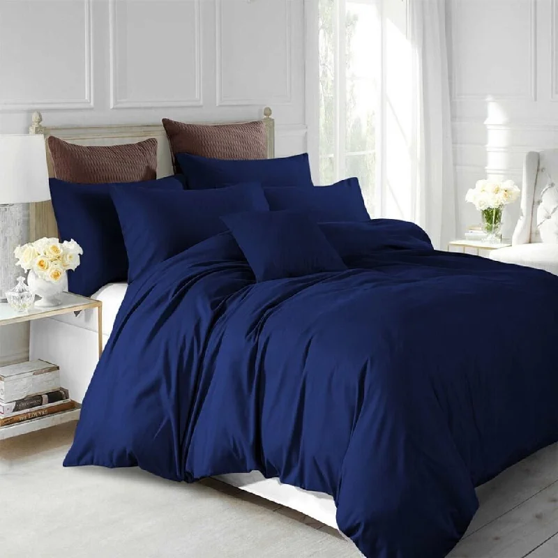 Synthetic fiber blend blankets for a budget - friendly choiceFleece blankets for a cozy and plush texture3pc King Size Duvet Cover With Pillow Shams Bedding Set Navy Synthetic fiber blend blankets for a budget - friendly choiceFleece blankets for a cozy and plush texture3pc King Size Duvet Cover With Pillow Shams Bedding Set Navy