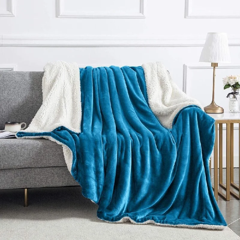Wool blankets with natural warmth and insulationCashmere blankets for ultimate softness and luxury400 Gsm Twins Sherpa Fleece Blanket Reversible Teal Wool blankets with natural warmth and insulationCashmere blankets for ultimate softness and luxury400 Gsm Twins Sherpa Fleece Blanket Reversible Teal