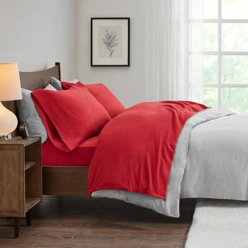 Bamboo fiber blankets with natural antibacterial propertiesRecycled polyester blankets for an eco - conscious option4pc Full Micro Fleece Deep Pocket Printed Sheet Set Red Bamboo fiber blankets with natural antibacterial propertiesRecycled polyester blankets for an eco - conscious option4pc Full Micro Fleece Deep Pocket Printed Sheet Set Red