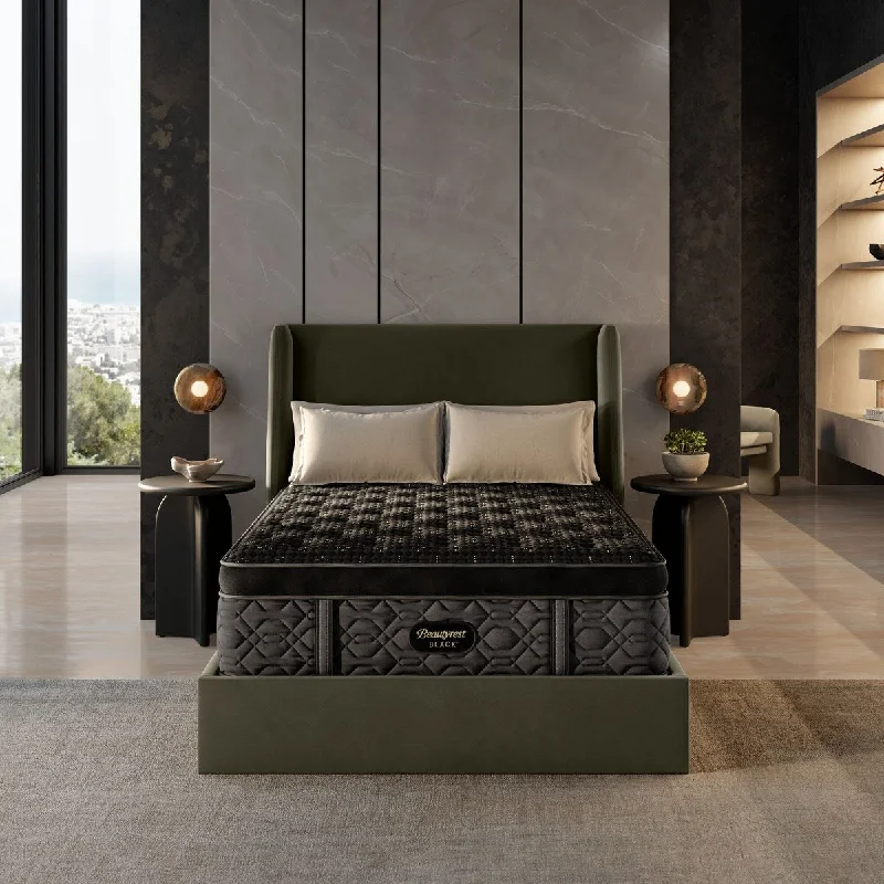 Hybrid mattresses combining foam and innerspring technologyPolyester - foam mattresses for budget - friendly optionsBeautyrest Black Series Four 17.5" Medium Summit Pillow Top Mattress Hybrid mattresses combining foam and innerspring technologyPolyester - foam mattresses for budget - friendly optionsBeautyrest Black Series Four 17.5" Medium Summit Pillow Top Mattress