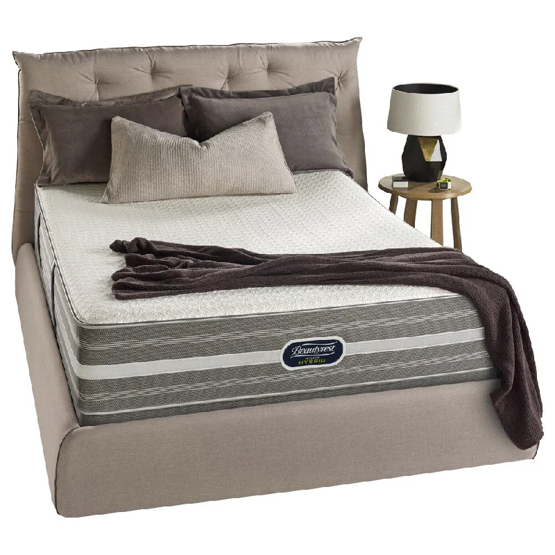 Gel - infused memory foam mattresses for cooler sleepMemory foam mattresses for pressure relief and contouringBeautyrest Hybrid Gibson Circle Luxury Firm King-size Mattress Set Gel - infused memory foam mattresses for cooler sleepMemory foam mattresses for pressure relief and contouringBeautyrest Hybrid Gibson Circle Luxury Firm King-size Mattress Set