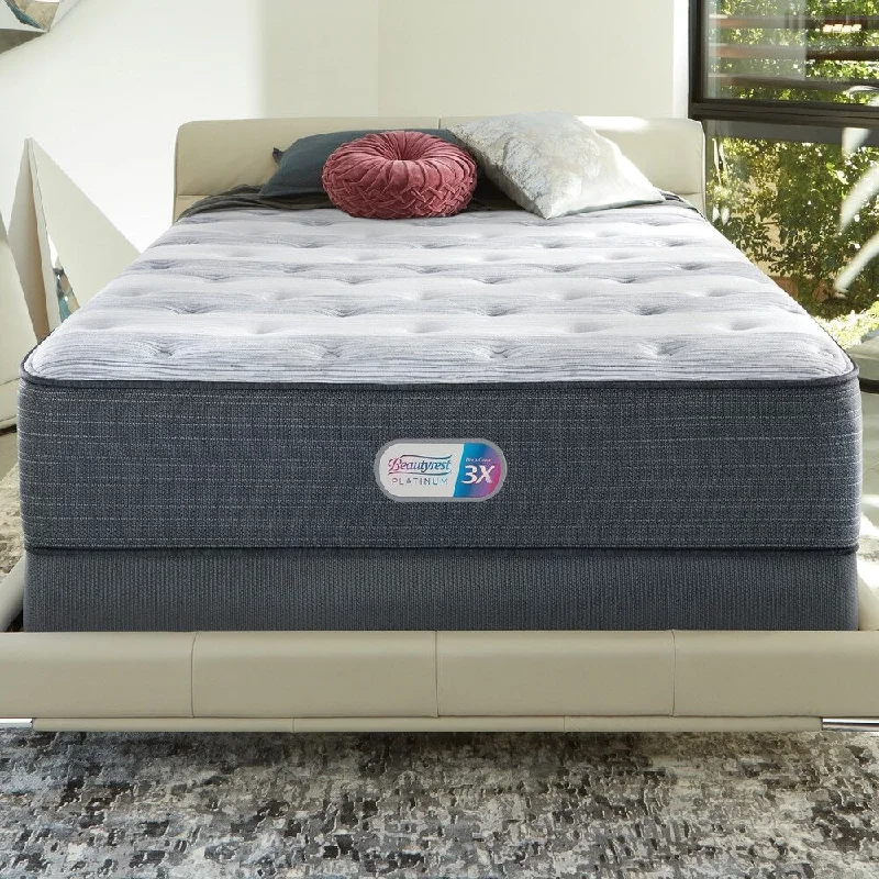 Innerspring mattresses with coil counts for supportOrganic cotton mattresses for a chemical - free sleep surfaceBeautyrest Platinum Haven Pines Plush Innerspring Mattress