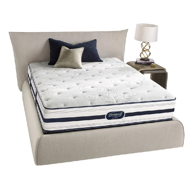 Wool - filled mattresses for natural insulation and moisture - wickingNatural latex and organic cotton blend mattressesBeautyrest Recharge Lilah Plush Cal King-size Mattress Set Wool - filled mattresses for natural insulation and moisture - wickingNatural latex and organic cotton blend mattressesBeautyrest Recharge Lilah Plush Cal King-size Mattress Set