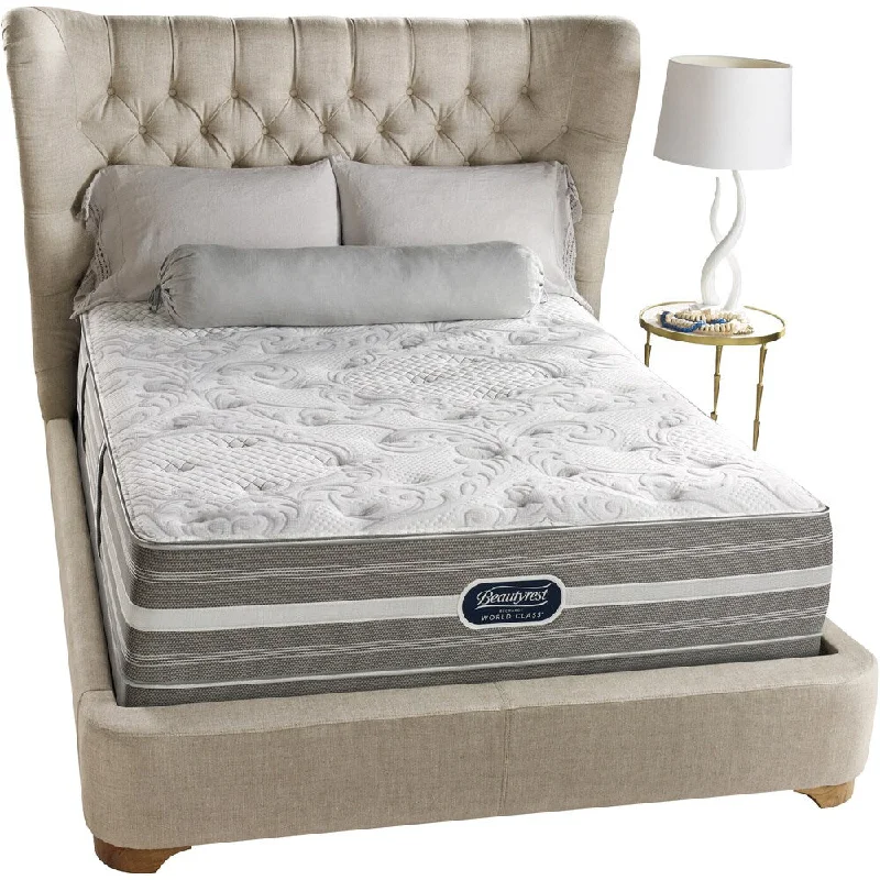 Gel - infused memory foam mattresses for cooler sleepKing - size mattresses for spacious master bedroomsBeautyrest Recharge World Class Sea Glen Plush King-size Mattress Set Gel - infused memory foam mattresses for cooler sleepKing - size mattresses for spacious master bedroomsBeautyrest Recharge World Class Sea Glen Plush King-size Mattress Set