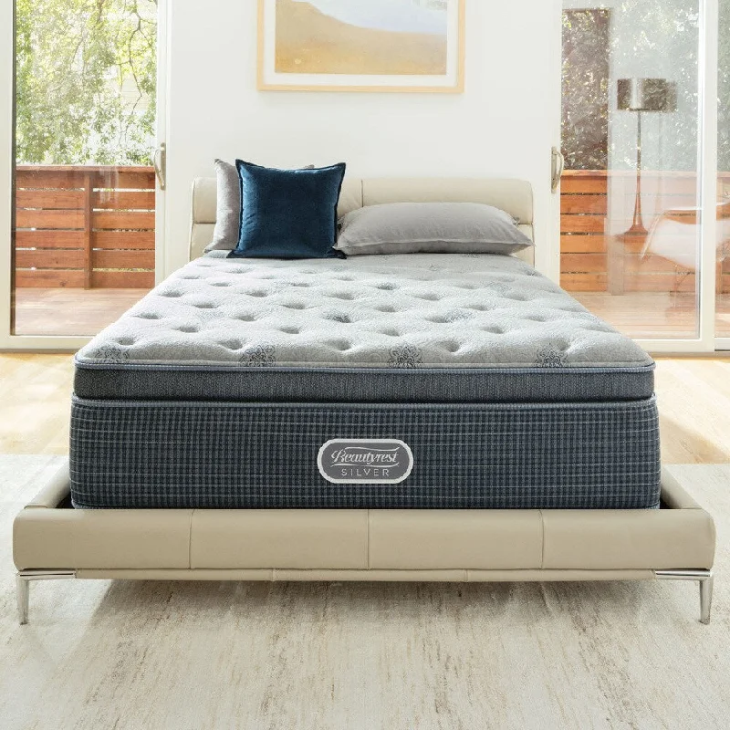 Bamboo - charcoal infused mattresses for odor absorptionMemory foam mattresses for pressure relief and contouringBeautyrest Silver Discovery Bay Plush Pillow Top 15.5-inch California King-size Set - N/A Bamboo - charcoal infused mattresses for odor absorptionMemory foam mattresses for pressure relief and contouringBeautyrest Silver Discovery Bay Plush Pillow Top 15.5-inch California King-size Set - N/A