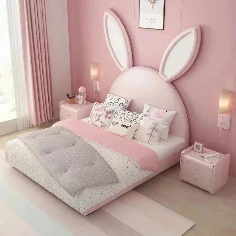 Organic cotton mattresses for a chemical - free sleep surfaceBamboo - charcoal infused mattresses for odor absorptionBunny Upholstered Luxury Bed In Pink Suede Organic cotton mattresses for a chemical - free sleep surfaceBamboo - charcoal infused mattresses for odor absorptionBunny Upholstered Luxury Bed In Pink Suede