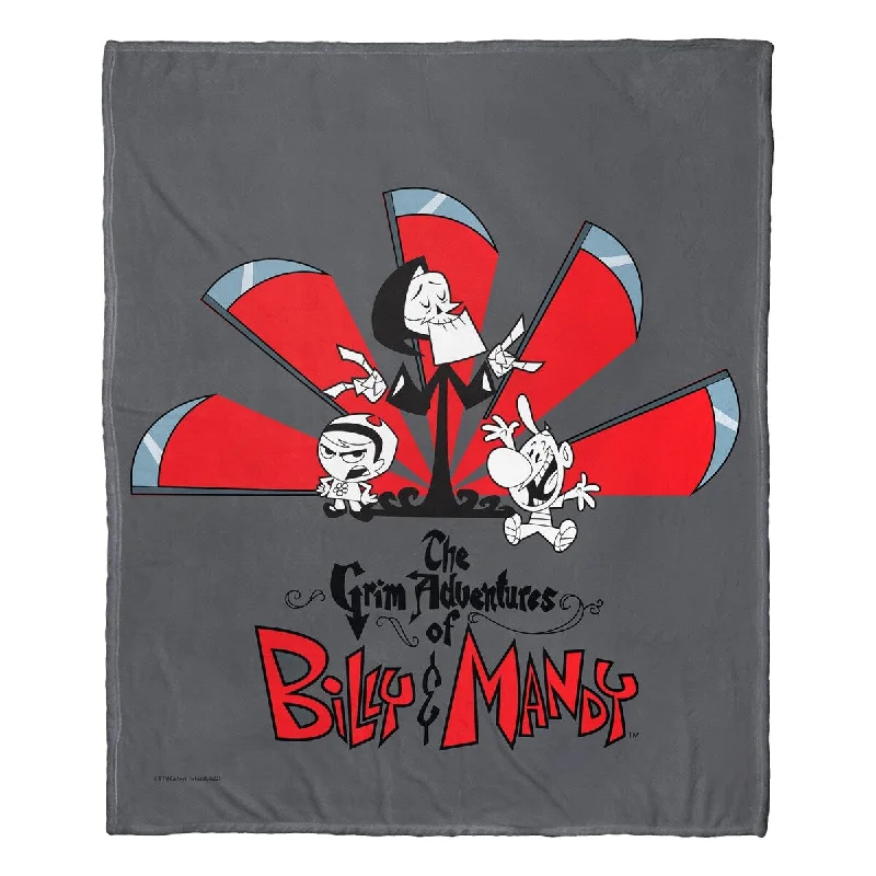 Mohair blankets with a unique sheen and softnessQueen - size blankets for standard - sized bedsCartoon Network's Billy and Mandy Silk Touch Throw Blanket Grim Adventures of Billy and Mandy Mohair blankets with a unique sheen and softnessQueen - size blankets for standard - sized bedsCartoon Network's Billy and Mandy Silk Touch Throw Blanket Grim Adventures of Billy and Mandy