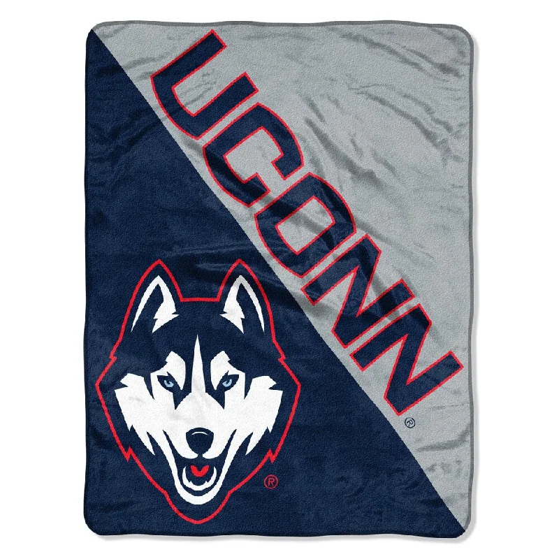 Recycled polyester blankets for an eco - conscious optionRayon from bamboo blankets for a silky and breathable feelCOL 059 Uconn Halftone Micro Throw Recycled polyester blankets for an eco - conscious optionRayon from bamboo blankets for a silky and breathable feelCOL 059 Uconn Halftone Micro Throw