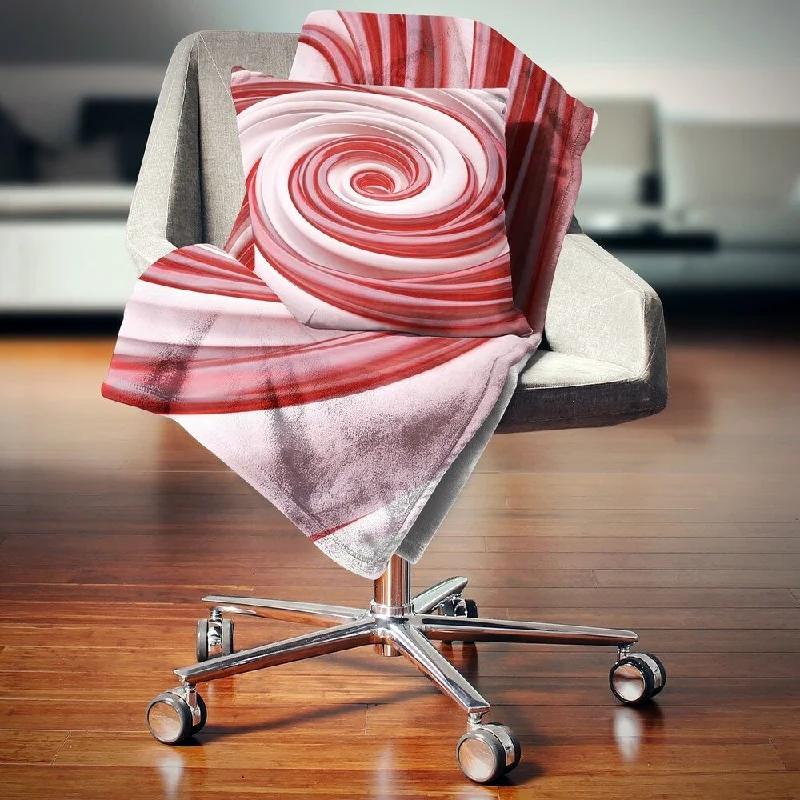 Cashmere blankets for ultimate softness and luxuryKing - size blankets to cover large beds comfortablyDesignart 'Beautiful Candy Cane Spiral' Abstract Throw Blanket Cashmere blankets for ultimate softness and luxuryKing - size blankets to cover large beds comfortablyDesignart 'Beautiful Candy Cane Spiral' Abstract Throw Blanket