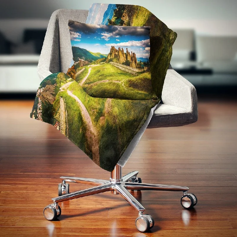 King - size blankets to cover large beds comfortablySynthetic fiber blend blankets for a budget - friendly choiceDesignart 'Belogradchik Fortress and Cliffs' Landscape Fleece Throw Blanket King - size blankets to cover large beds comfortablySynthetic fiber blend blankets for a budget - friendly choiceDesignart 'Belogradchik Fortress and Cliffs' Landscape Fleece Throw Blanket