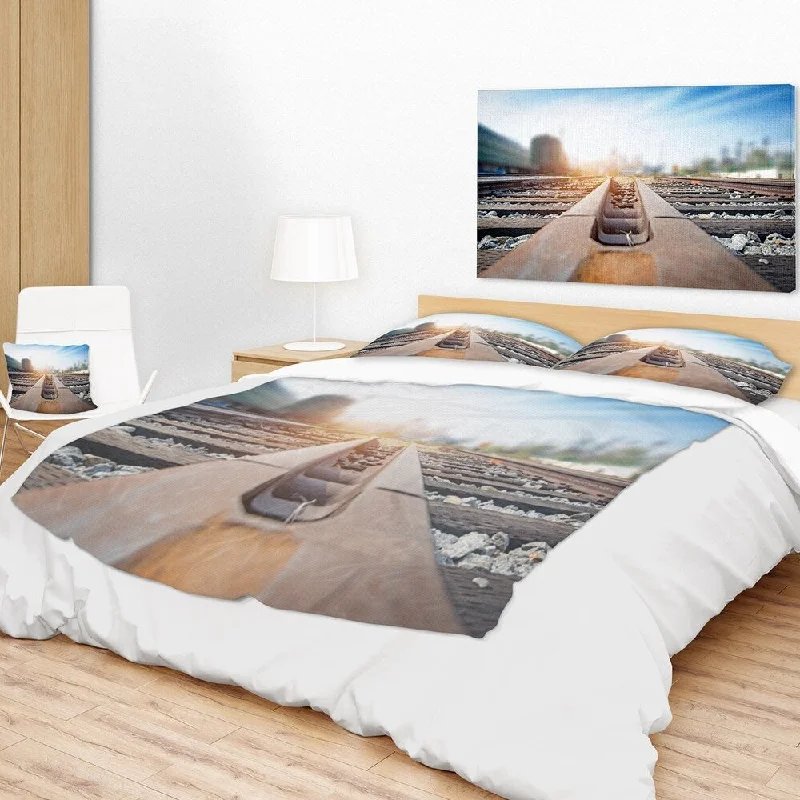 Synthetic fiber blend blankets for a budget - friendly choiceAcrylic blankets for a soft and affordable alternativeDesignart 'Cargo Train Platform with Container' Landscape Photography Throw Blanket Synthetic fiber blend blankets for a budget - friendly choiceAcrylic blankets for a soft and affordable alternativeDesignart 'Cargo Train Platform with Container' Landscape Photography Throw Blanket