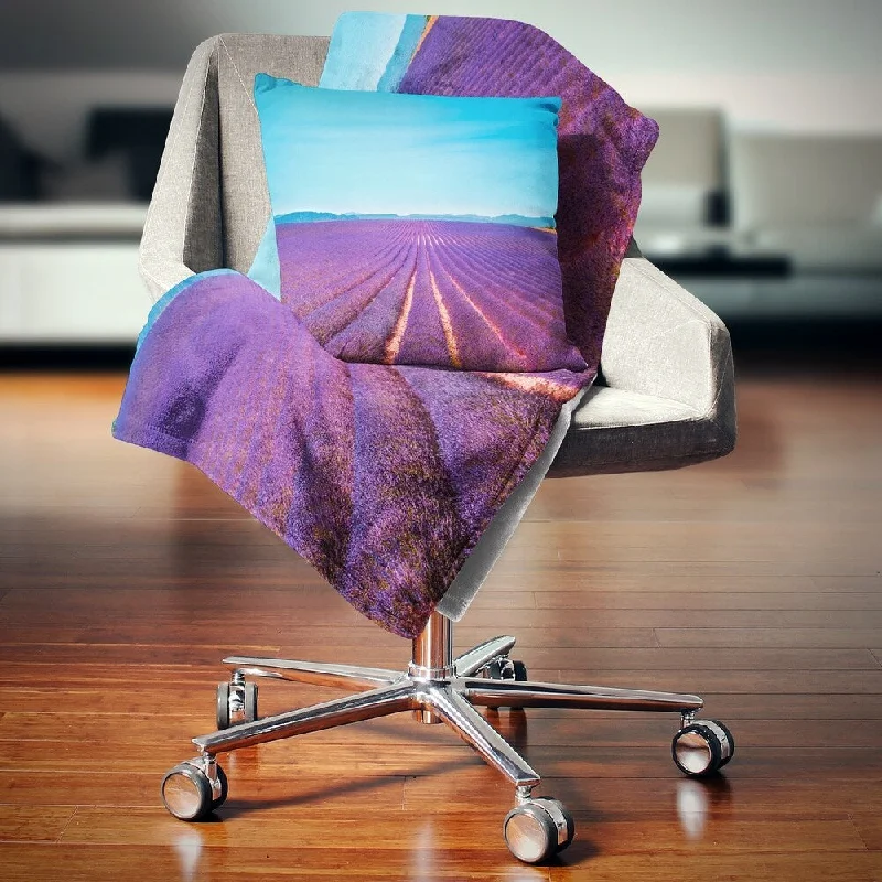 Cashmere blankets for ultimate softness and luxuryBamboo fiber blankets with natural antibacterial propertiesDesignart 'Lavender Flowers and Clear Sky' Landscape Wall Throw Blanket Cashmere blankets for ultimate softness and luxuryBamboo fiber blankets with natural antibacterial propertiesDesignart 'Lavender Flowers and Clear Sky' Landscape Wall Throw Blanket
