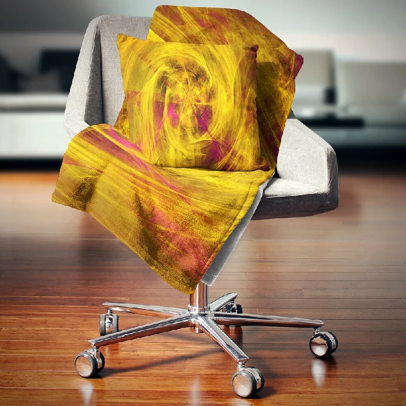 Microfiber blankets that are durable and easy to care forCashmere blankets for ultimate softness and luxuryDesignart 'Mystic Golden Fractal' Abstract Throw Blanket Microfiber blankets that are durable and easy to care forCashmere blankets for ultimate softness and luxuryDesignart 'Mystic Golden Fractal' Abstract Throw Blanket