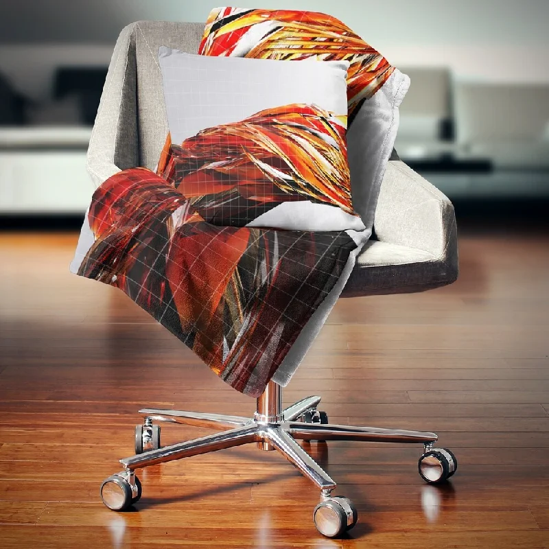 Wool blankets with natural warmth and insulationRecycled polyester blankets for an eco - conscious optionDesignart 'Red Faceted Crystal Texture' Abstract Throw Blanket Wool blankets with natural warmth and insulationRecycled polyester blankets for an eco - conscious optionDesignart 'Red Faceted Crystal Texture' Abstract Throw Blanket