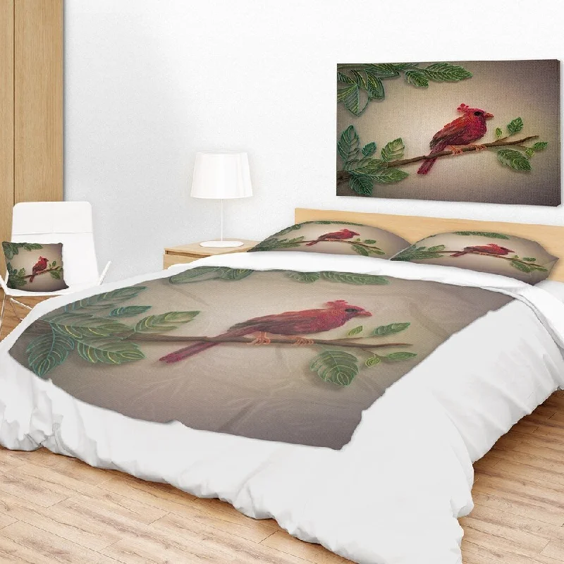 Acrylic blankets for a soft and affordable alternativeAlpaca wool blankets for a hypoallergenic and warm optionDesignart 'Red Paper Quilling of Cardinal Bird' Floral Throw Blanket Acrylic blankets for a soft and affordable alternativeAlpaca wool blankets for a hypoallergenic and warm optionDesignart 'Red Paper Quilling of Cardinal Bird' Floral Throw Blanket