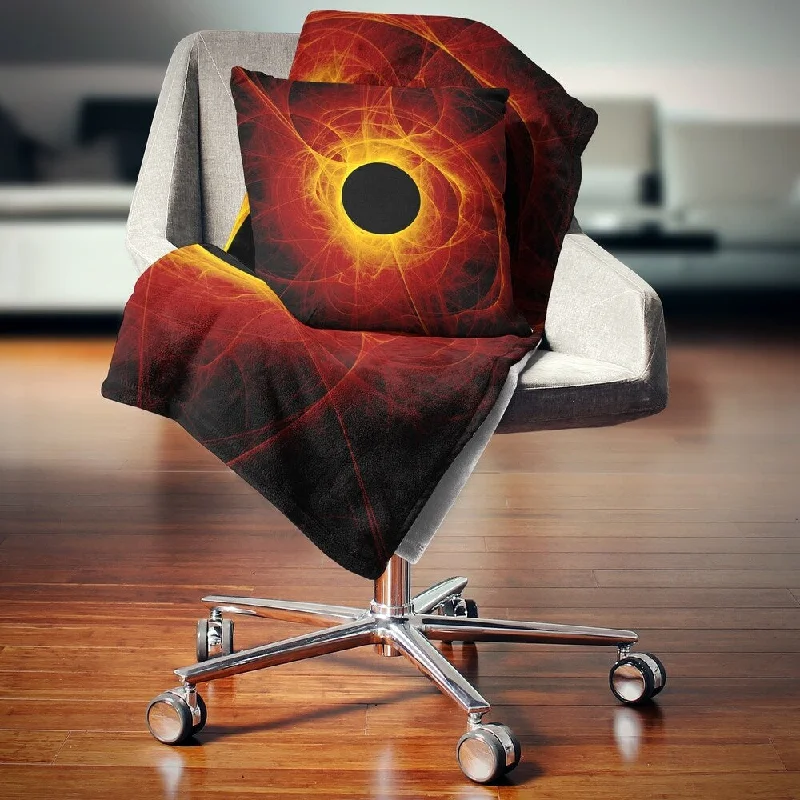 Cotton blankets for breathability and a lightweight feelChenille blankets with a thick and fuzzy textureDesignart 'The Eye of God Digital Art' Abstract Throw Blanket Cotton blankets for breathability and a lightweight feelChenille blankets with a thick and fuzzy textureDesignart 'The Eye of God Digital Art' Abstract Throw Blanket