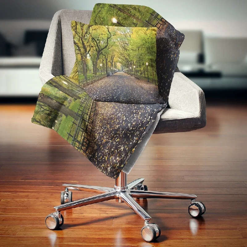 Linen blankets with a rustic and textured lookCotton blankets for breathability and a lightweight feelDesignart 'The Mall Area in Central Park' Landscape Fleece Throw Blanket Linen blankets with a rustic and textured lookCotton blankets for breathability and a lightweight feelDesignart 'The Mall Area in Central Park' Landscape Fleece Throw Blanket