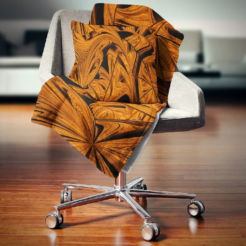 Microfiber blankets that are durable and easy to care forCotton blankets for breathability and a lightweight feelDesignart 'Vibrant Brown Fractal Flower Pattern' Abstract Throw Blanket Microfiber blankets that are durable and easy to care forCotton blankets for breathability and a lightweight feelDesignart 'Vibrant Brown Fractal Flower Pattern' Abstract Throw Blanket