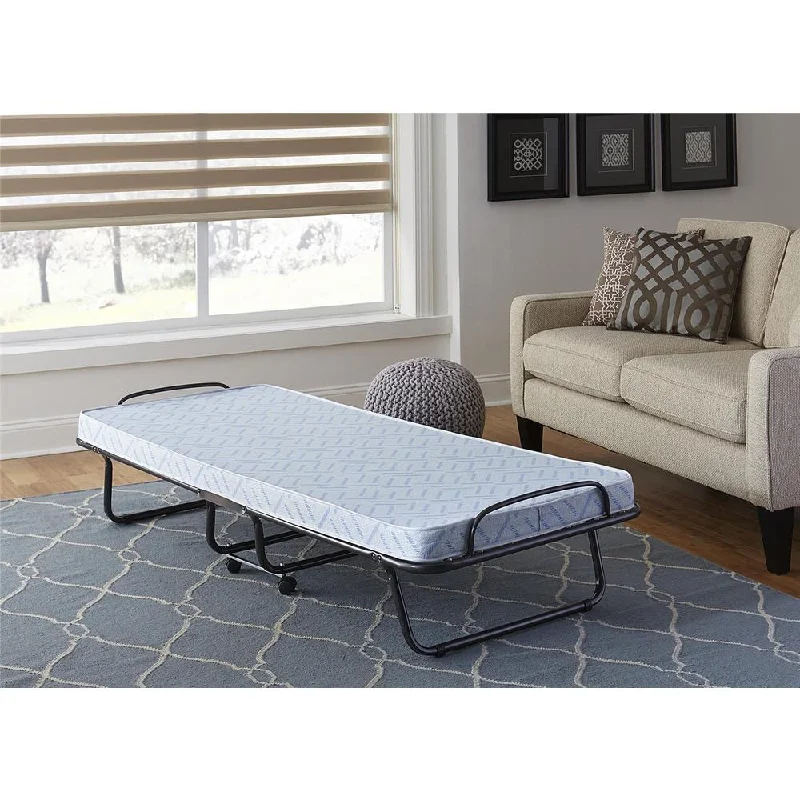 Memory foam mattresses for pressure relief and contouringBamboo - charcoal infused mattresses for odor absorptionDHP Signature Sleep Classic Folding Guest Bed with Memory Foam Mattress - White Memory foam mattresses for pressure relief and contouringBamboo - charcoal infused mattresses for odor absorptionDHP Signature Sleep Classic Folding Guest Bed with Memory Foam Mattress - White
