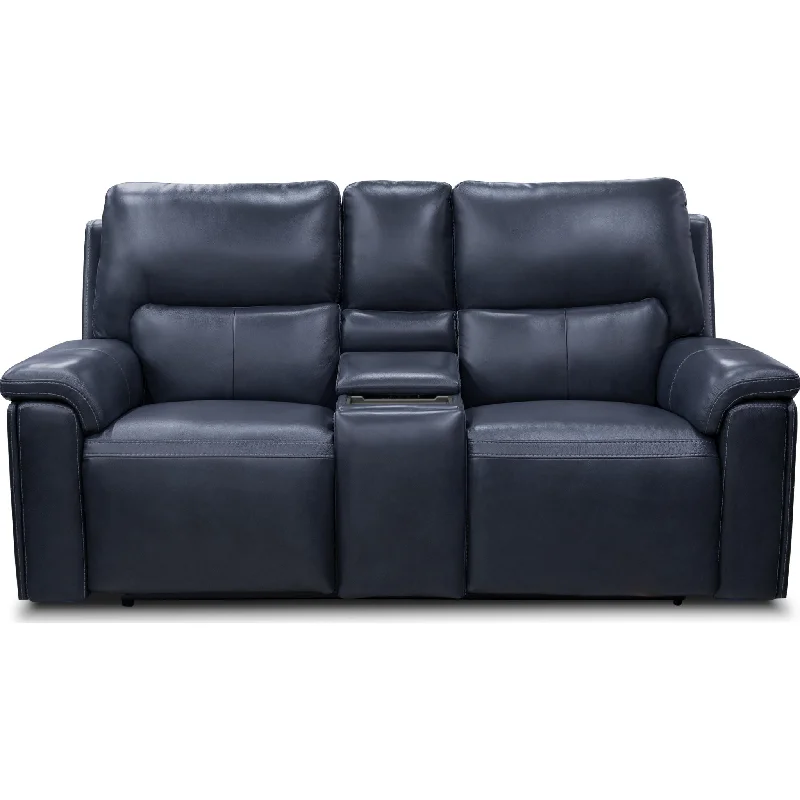 Bamboo - charcoal infused mattresses for odor absorptionWool - filled mattresses for natural insulation and moisture - wickingEdward Power Reclining Loveseat - Sorrento Ocean Bamboo - charcoal infused mattresses for odor absorptionWool - filled mattresses for natural insulation and moisture - wickingEdward Power Reclining Loveseat - Sorrento Ocean