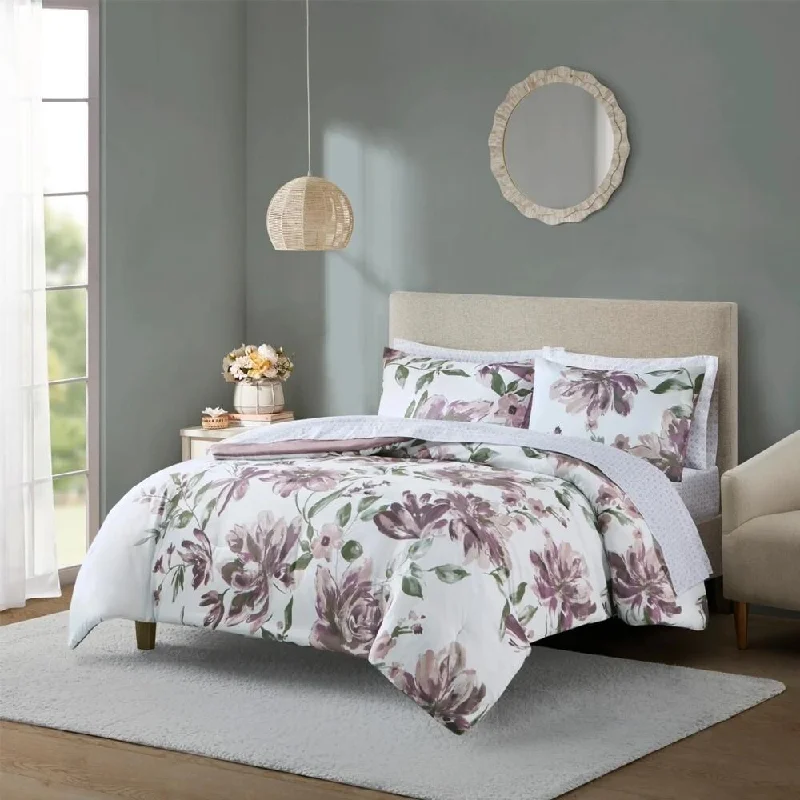 Chenille blankets with a thick and fuzzy textureSynthetic fiber blend blankets for a budget - friendly choiceFull Floral Comforter Set with Bed Sheets Mauve Chenille blankets with a thick and fuzzy textureSynthetic fiber blend blankets for a budget - friendly choiceFull Floral Comforter Set with Bed Sheets Mauve