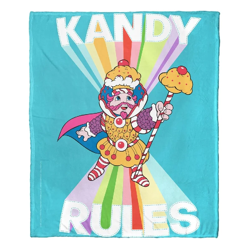 Acrylic blankets for a soft and affordable alternativeCashmere blankets for ultimate softness and luxuryHasbro Candyland Kandy Rules Silk Touch Throw Blanket
