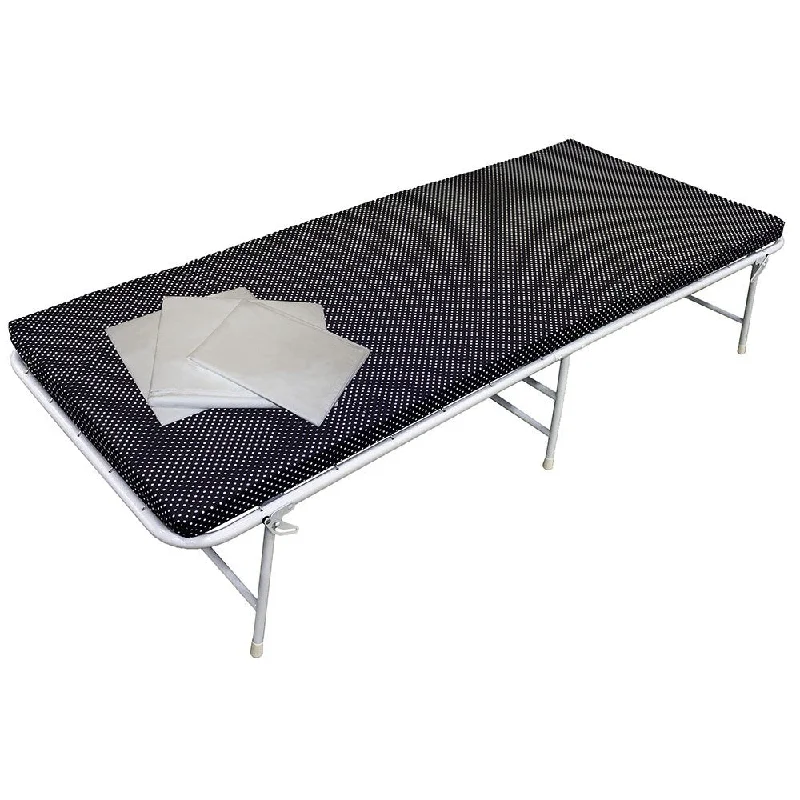 King - size mattresses for spacious master bedroomsBamboo - charcoal infused mattresses for odor absorptioniBED Guest Bed with Custom 3-piece Sheet Set King - size mattresses for spacious master bedroomsBamboo - charcoal infused mattresses for odor absorptioniBED Guest Bed with Custom 3-piece Sheet Set