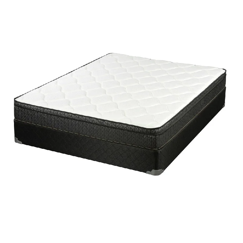 Gel - infused memory foam mattresses for cooler sleepMemory foam mattresses for pressure relief and contouringJohanna White and Grey 9.25-inch Innerspring Mattress Gel - infused memory foam mattresses for cooler sleepMemory foam mattresses for pressure relief and contouringJohanna White and Grey 9.25-inch Innerspring Mattress