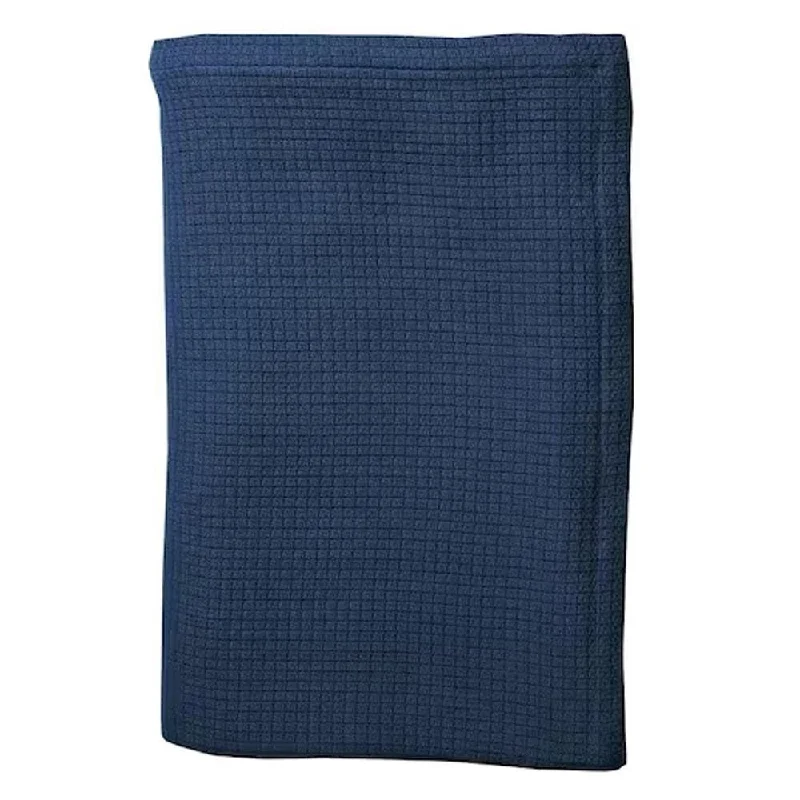 Fleece blankets for a cozy and plush textureChenille blankets with a thick and fuzzy textureKing Size Cotton Weave Cotton Blanket True Navy Fleece blankets for a cozy and plush textureChenille blankets with a thick and fuzzy textureKing Size Cotton Weave Cotton Blanket True Navy