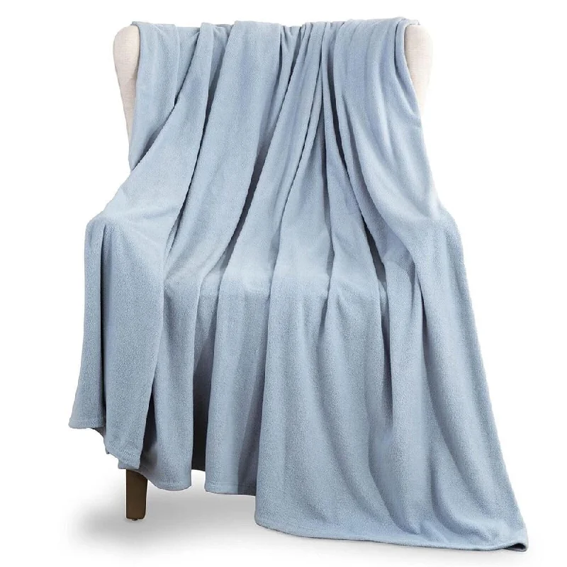 Silk blankets with a smooth and elegant touchRayon from bamboo blankets for a silky and breathable feelKing Size Fleece Bed Blanket Soft Anti Static Blue Silk blankets with a smooth and elegant touchRayon from bamboo blankets for a silky and breathable feelKing Size Fleece Bed Blanket Soft Anti Static Blue