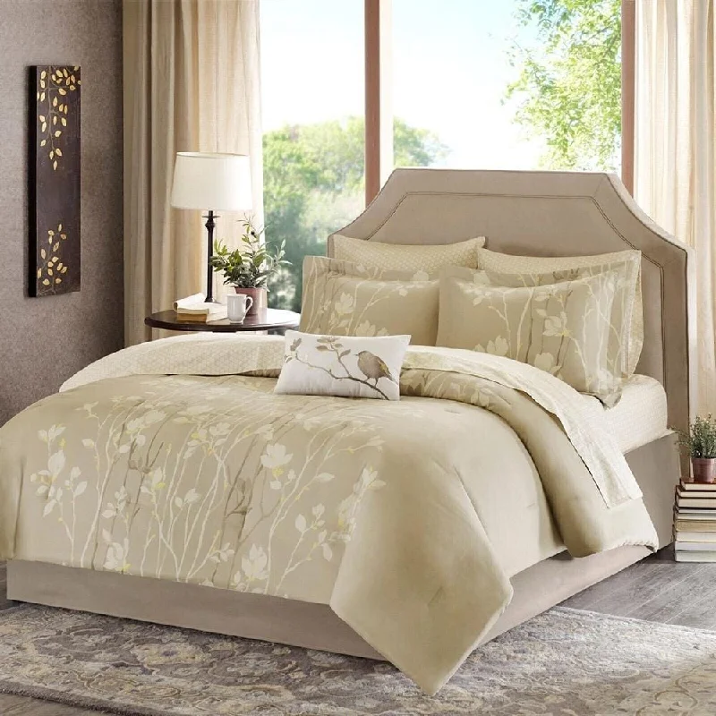 Cashmere blankets for ultimate softness and luxuryAcrylic blankets for a soft and affordable alternativeKing Size Vaughn Comforter Set with Cotton Bed Sheets Taupe