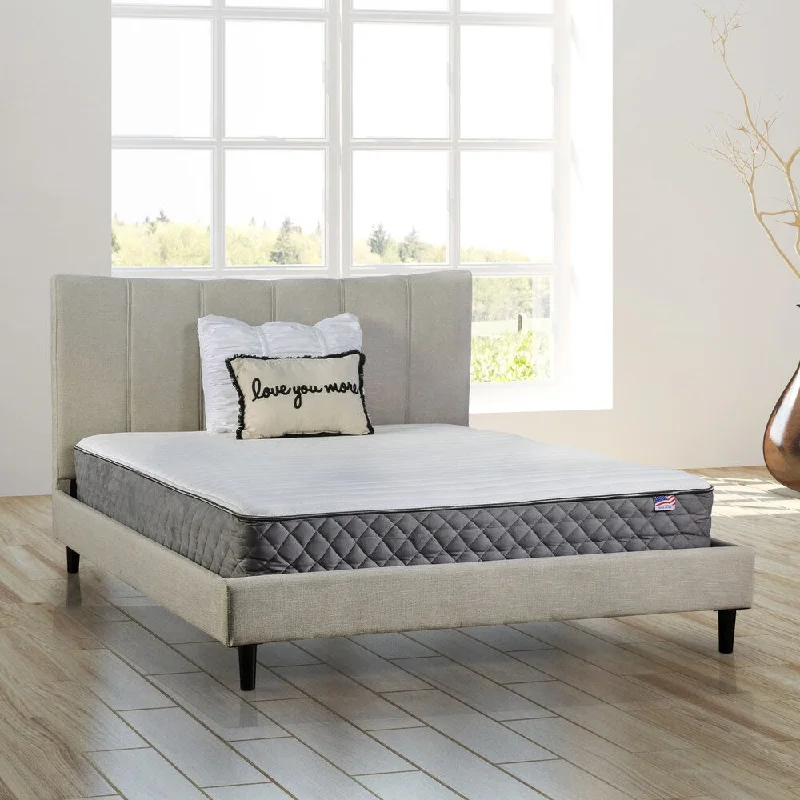 Natural latex and organic cotton blend mattressesBamboo - charcoal infused mattresses for odor absorptionmiBasics 7-inch Tight Top King-size Mattress Natural latex and organic cotton blend mattressesBamboo - charcoal infused mattresses for odor absorptionmiBasics 7-inch Tight Top King-size Mattress