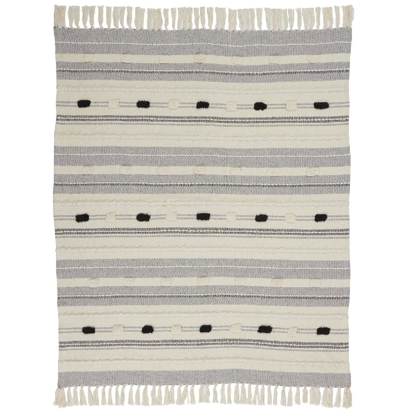 Linen blankets with a rustic and textured lookCotton blankets for breathability and a lightweight feelMina Victory Lifestyle Textured Throw Pillow Linen blankets with a rustic and textured lookCotton blankets for breathability and a lightweight feelMina Victory Lifestyle Textured Throw Pillow