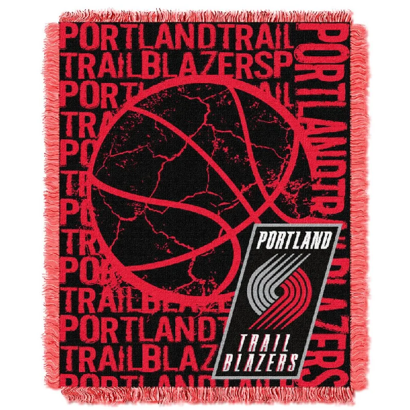 Synthetic fiber blend blankets for a budget - friendly choiceRecycled polyester blankets for an eco - conscious optionNBA 019 Trailblazers Double Play Throw Synthetic fiber blend blankets for a budget - friendly choiceRecycled polyester blankets for an eco - conscious optionNBA 019 Trailblazers Double Play Throw