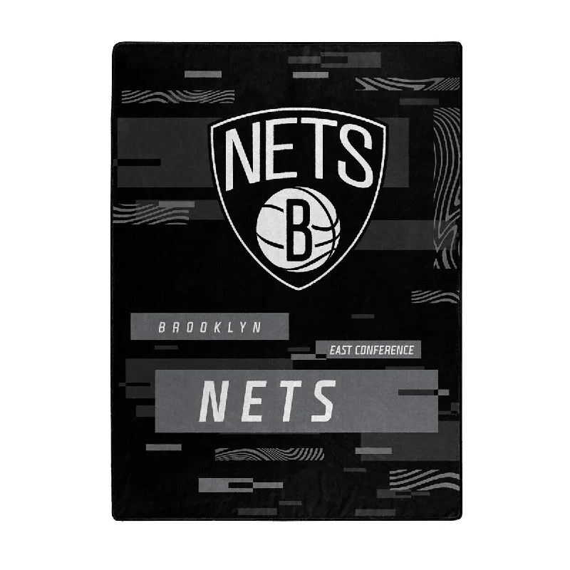 Queen - size blankets for standard - sized bedsChenille blankets with a thick and fuzzy textureNBA 0806 Digitize - Nets Raschel Throw Queen - size blankets for standard - sized bedsChenille blankets with a thick and fuzzy textureNBA 0806 Digitize - Nets Raschel Throw