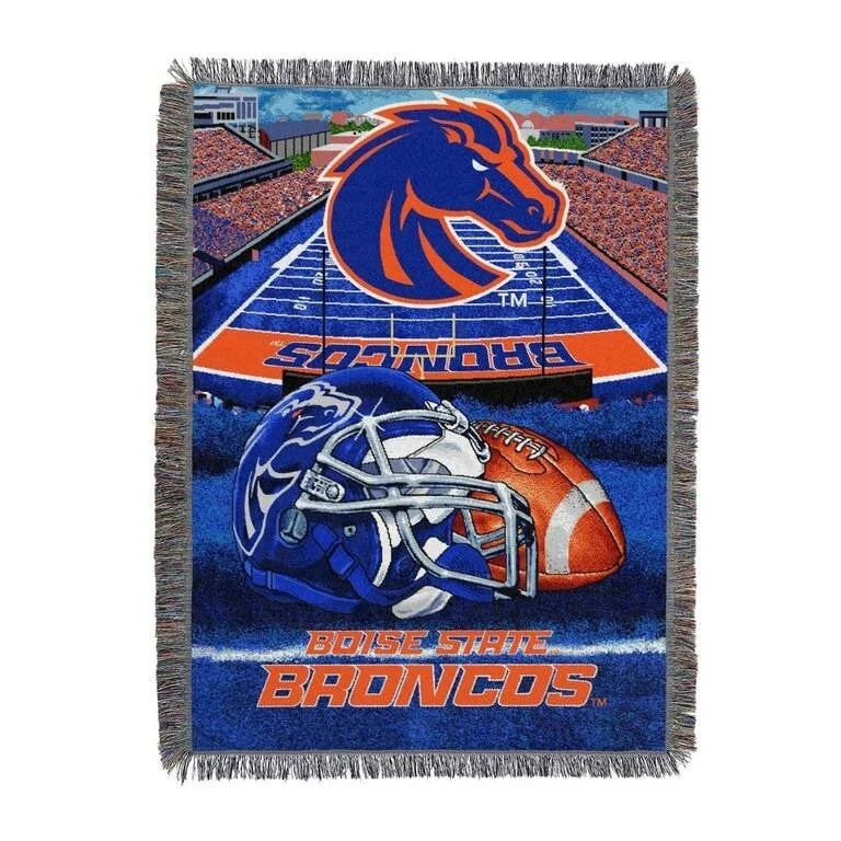Linen blankets with a rustic and textured lookSynthetic fiber blend blankets for a budget - friendly choiceNCAA Boise State Homefield Advantage Tapestry Throw Linen blankets with a rustic and textured lookSynthetic fiber blend blankets for a budget - friendly choiceNCAA Boise State Homefield Advantage Tapestry Throw