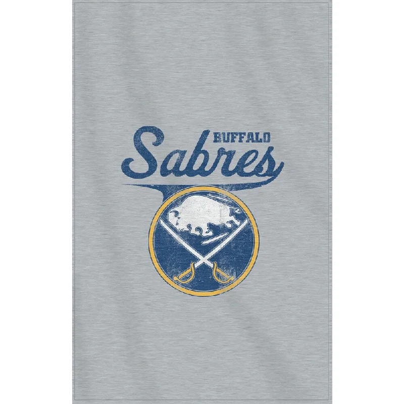 Recycled polyester blankets for an eco - conscious optionRayon from bamboo blankets for a silky and breathable feelNHL 100 Sabres Sweatshirt Throw