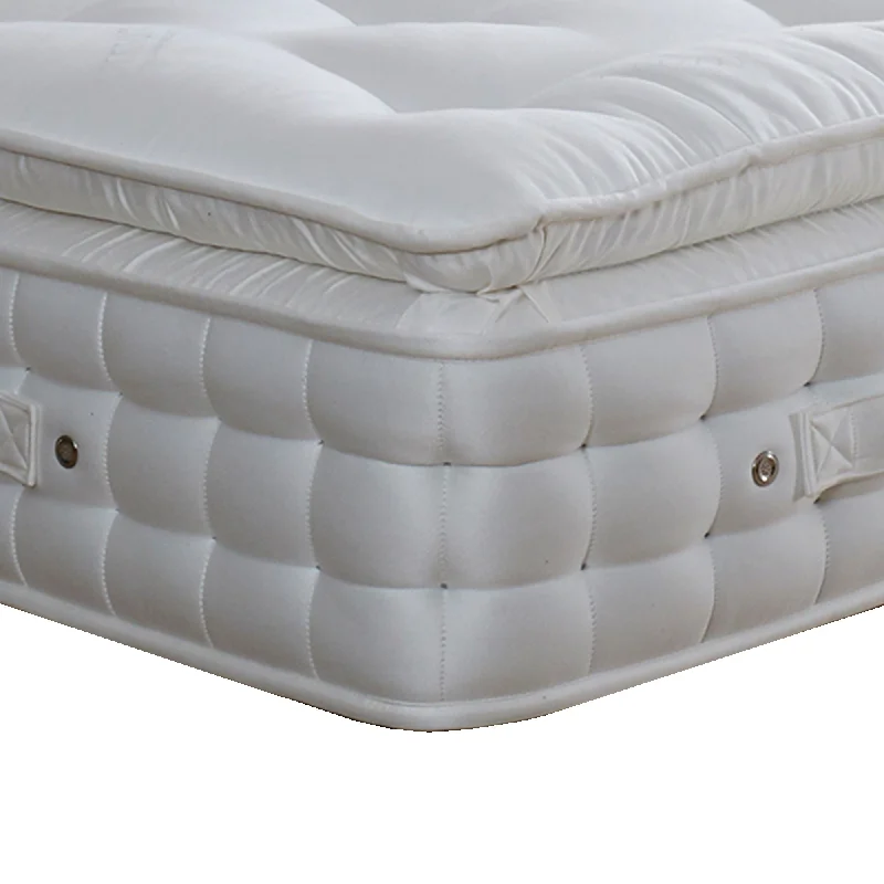 Wool - filled mattresses for natural insulation and moisture - wickingNatural latex and organic cotton blend mattressesPlatinum Excellence 2000 - Pillow Top Mattress