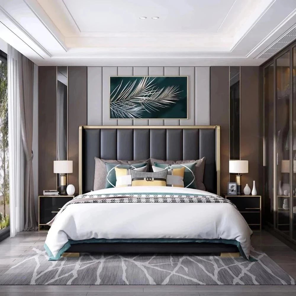 Organic cotton mattresses for a chemical - free sleep surfaceKing - size mattresses for spacious master bedroomsPlay-line Upholstered Bed with Storage in Grey Leatherette