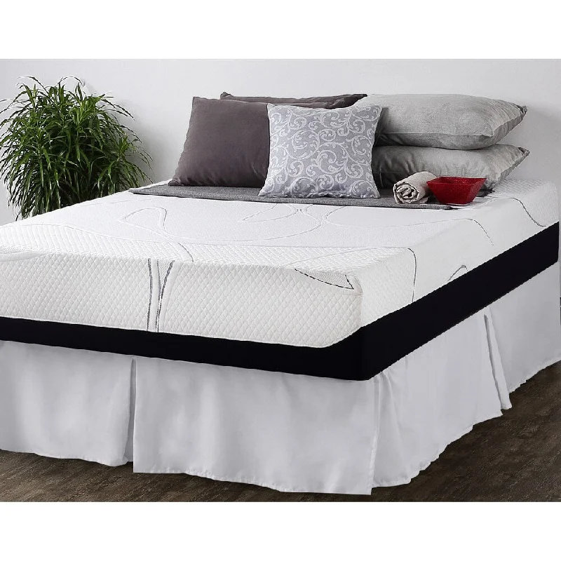 Polyester - foam mattresses for budget - friendly optionsGel - infused memory foam mattresses for cooler sleepPriage by Zinus 12 inch Full-size Gel Memory Foam Mattress and SmartBase Foundation Set - WHITE Polyester - foam mattresses for budget - friendly optionsGel - infused memory foam mattresses for cooler sleepPriage by Zinus 12 inch Full-size Gel Memory Foam Mattress and SmartBase Foundation Set - WHITE