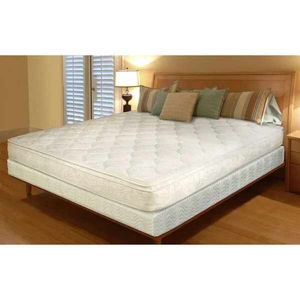 Innerspring mattresses with coil counts for supportWool - filled mattresses for natural insulation and moisture - wickingQueen Size Mattress and Foundation in a Box Innerspring mattresses with coil counts for supportWool - filled mattresses for natural insulation and moisture - wickingQueen Size Mattress and Foundation in a Box