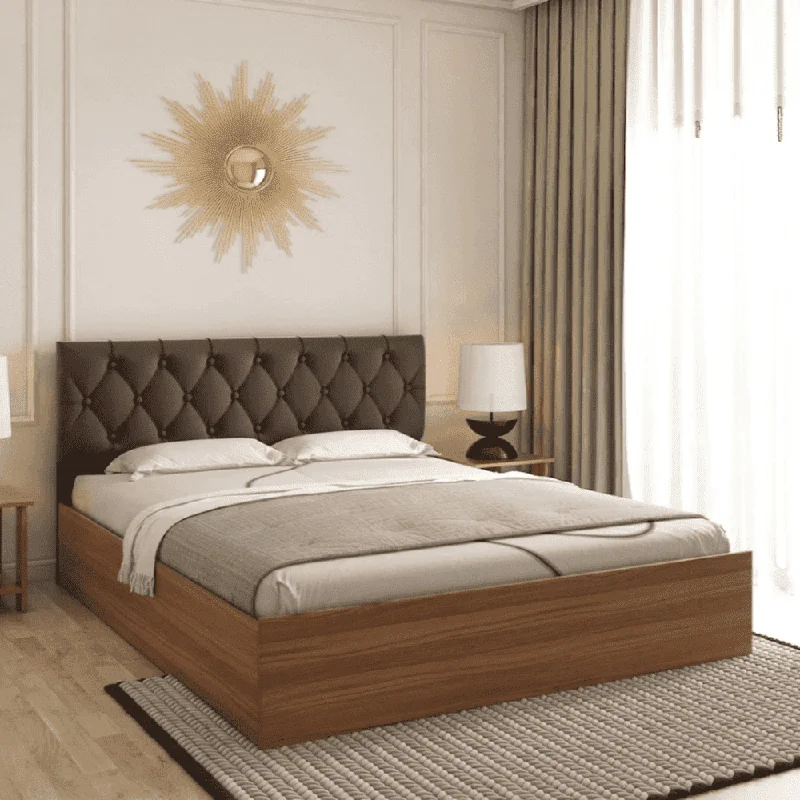 Innerspring mattresses with coil counts for supportLatex mattresses with natural bounce and breathabilityQuilt Plus Upholstered Bed with Storage in Brown Finish Innerspring mattresses with coil counts for supportLatex mattresses with natural bounce and breathabilityQuilt Plus Upholstered Bed with Storage in Brown Finish