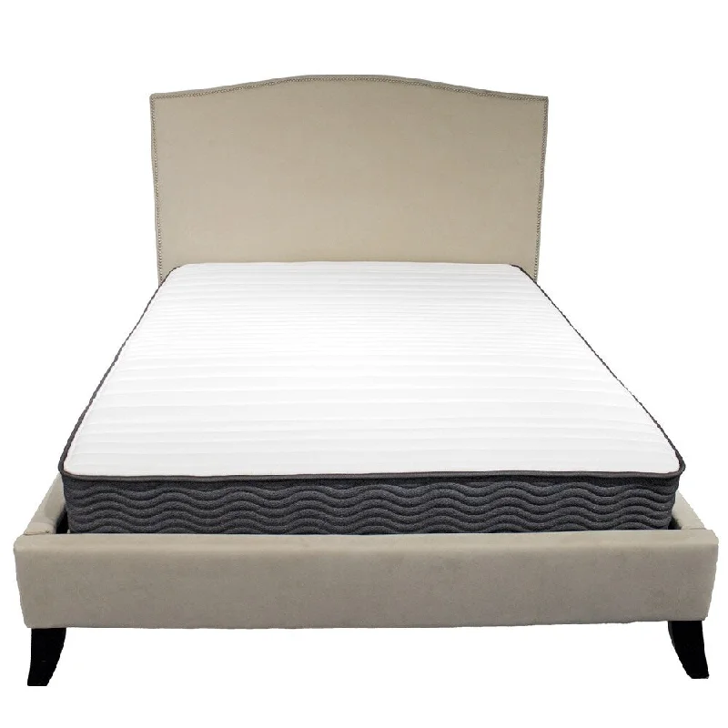 Natural latex and organic cotton blend mattressesInnerspring mattresses with coil counts for supportSeries 4 Queen Reversible 9" Foam and Encased Coil Mattress Natural latex and organic cotton blend mattressesInnerspring mattresses with coil counts for supportSeries 4 Queen Reversible 9" Foam and Encased Coil Mattress