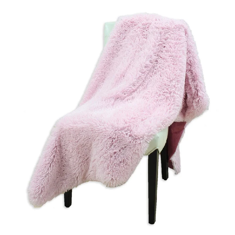Queen - size blankets for standard - sized bedsCotton blankets for breathability and a lightweight feelShaggy 26x40-inch Pink Passion/Dusty Rose Throw Blanket Queen - size blankets for standard - sized bedsCotton blankets for breathability and a lightweight feelShaggy 26x40-inch Pink Passion/Dusty Rose Throw Blanket