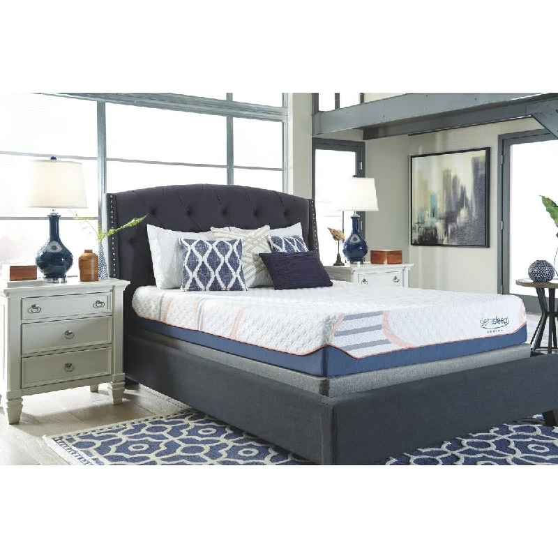 Memory foam mattresses for pressure relief and contouringPolyester - foam mattresses for budget - friendly optionsSignature Design by Ashley 10 Inch MyGel White California King Mattress Memory foam mattresses for pressure relief and contouringPolyester - foam mattresses for budget - friendly optionsSignature Design by Ashley 10 Inch MyGel White California King Mattress