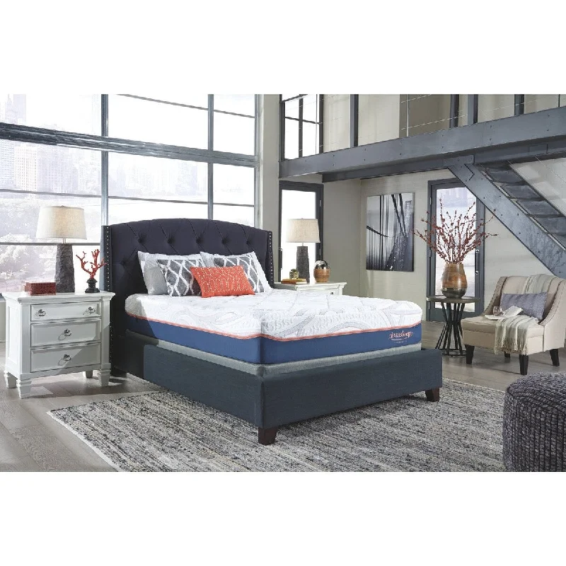 Organic cotton mattresses for a chemical - free sleep surfaceQueen - size mattresses for couples and standard bedroomsSignature Design by Ashley 12 Inch MyGel White California King Mattress