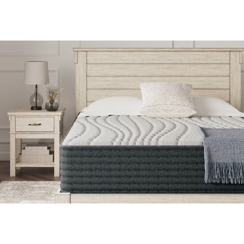 Queen - size mattresses for couples and standard bedroomsQueen - size mattresses for couples and standard bedroomsSignature Design by Ashley Hybrid 1300 White Mattress Queen - size mattresses for couples and standard bedroomsQueen - size mattresses for couples and standard bedroomsSignature Design by Ashley Hybrid 1300 White Mattress
